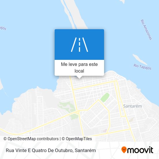 Rua Vinte E Quatro De Outubro mapa