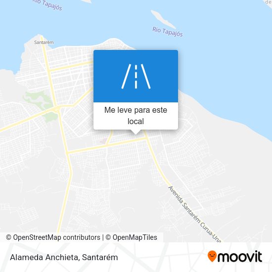 Alameda Anchieta mapa