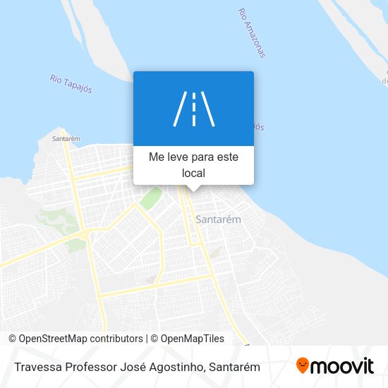 Travessa Professor José Agostinho mapa