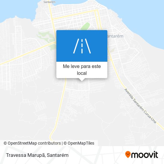 Travessa Marupã mapa