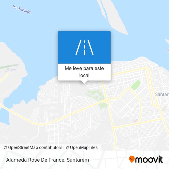 Alameda Rose De France mapa