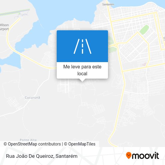 Rua João De Queiroz mapa