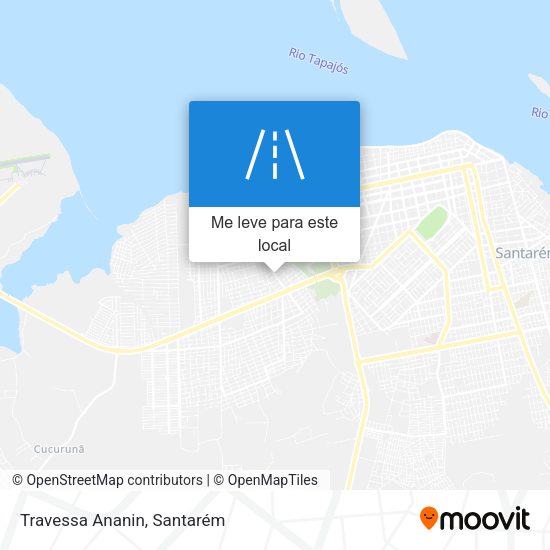 Travessa Ananin mapa