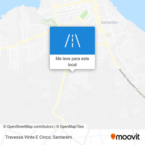 Travessa Vinte E Cinco mapa
