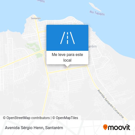 Avenida Sérgio Henn mapa