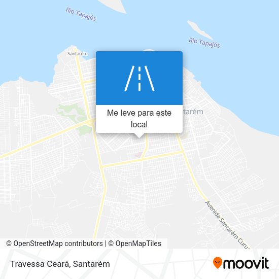 Travessa Ceará mapa