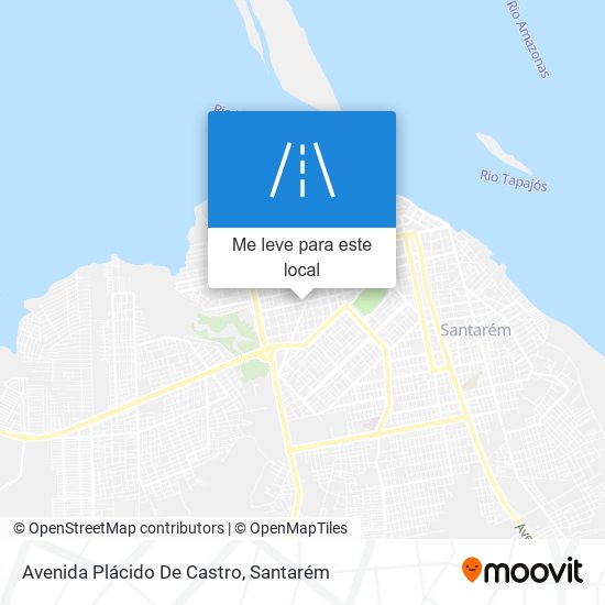 Avenida Plácido De Castro mapa