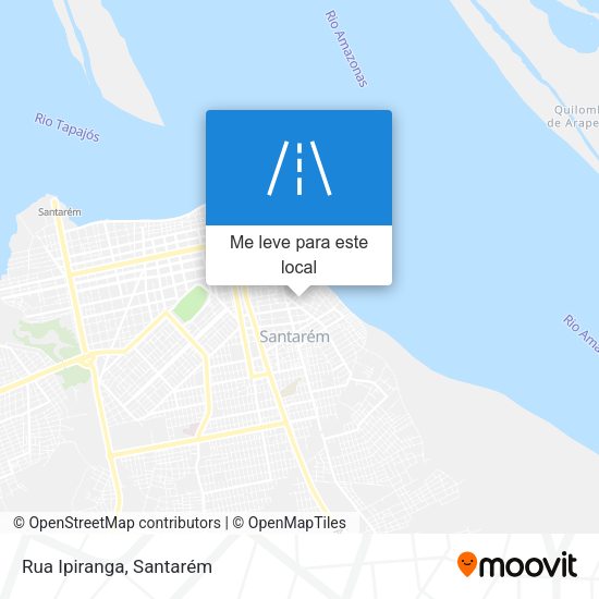 Rua Ipiranga mapa