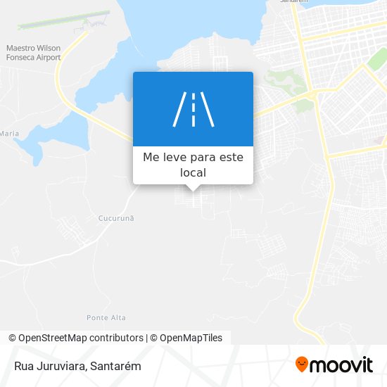 Rua Juruviara mapa