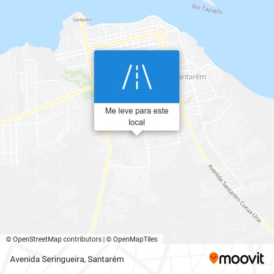 Avenida Seringueira mapa