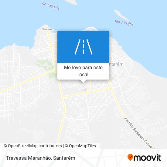 Travessa Maranhão mapa