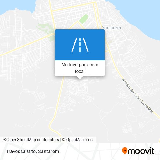 Travessa Oito mapa