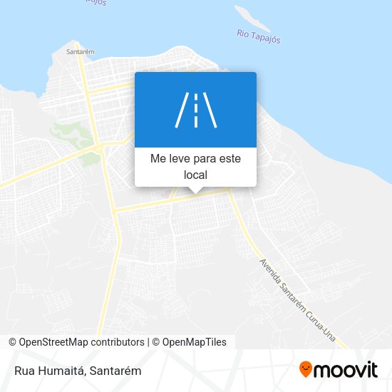 Rua Humaitá mapa