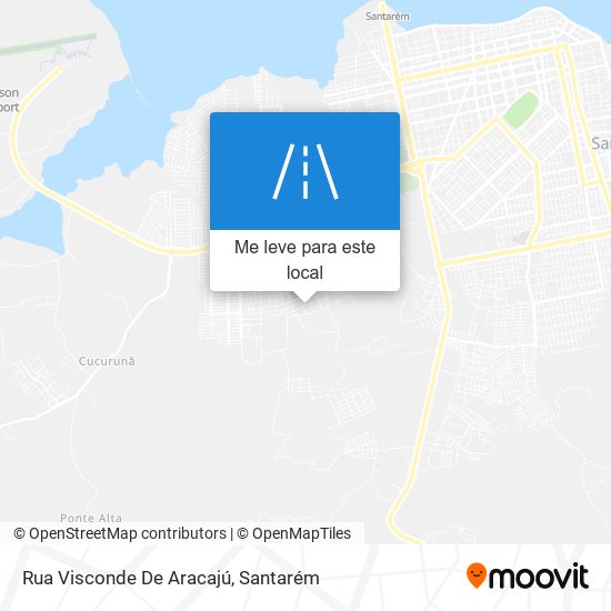 Rua Visconde De Aracajú mapa