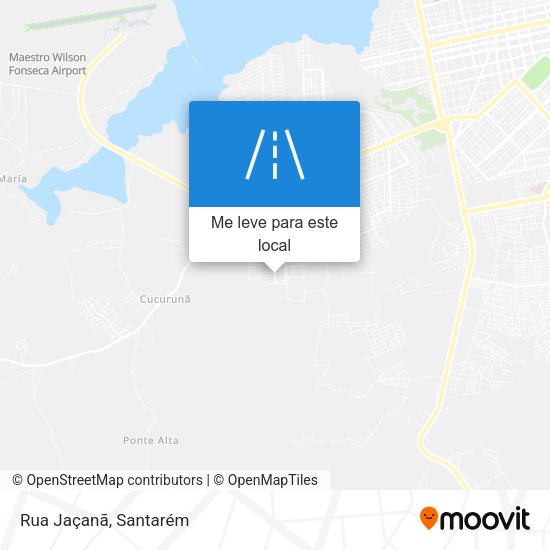 Rua Jaçanã mapa