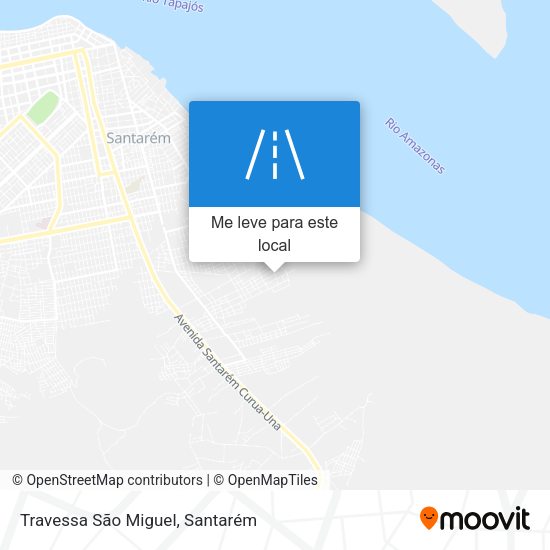 Travessa São Miguel mapa