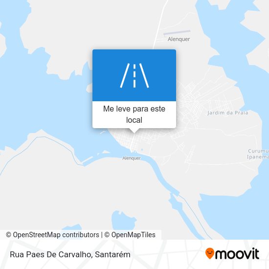 Rua Paes De Carvalho mapa