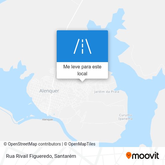 Rua Rivail Figueredo mapa