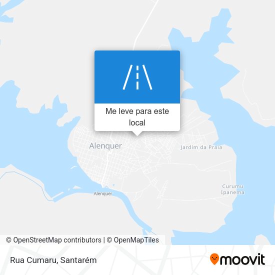Rua Cumaru mapa
