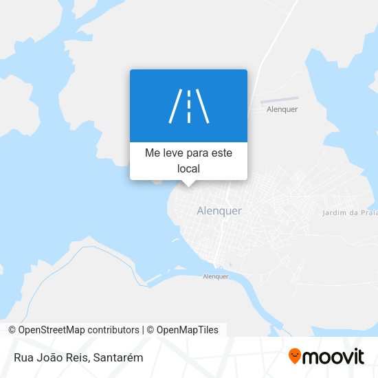 Rua João Reis mapa