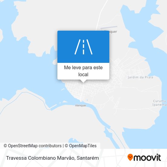 Travessa Colombiano Marvão mapa