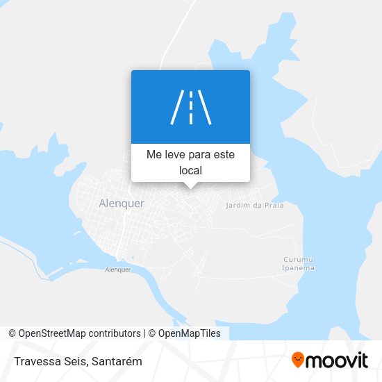 Travessa Seis mapa