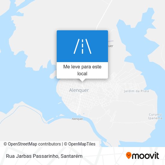 Rua Jarbas Passarinho mapa