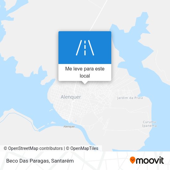 Beco Das Paragas mapa
