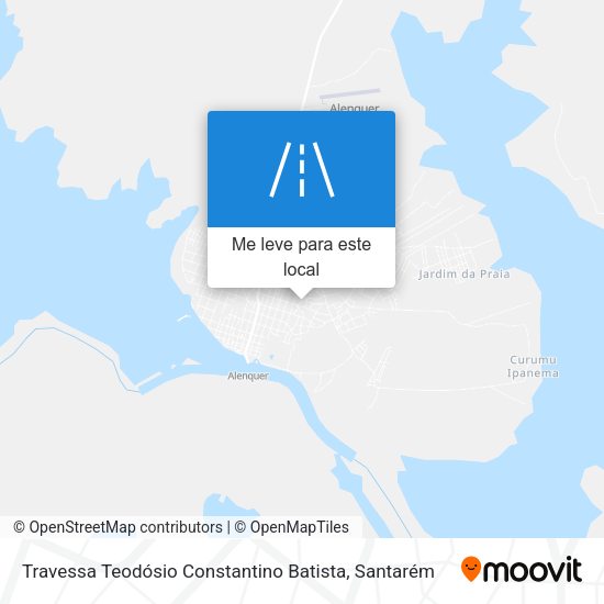 Travessa Teodósio Constantino Batista mapa