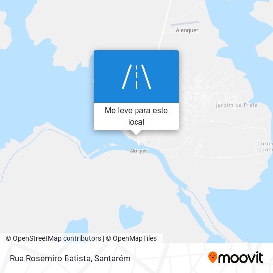 Rua Rosemiro Batista mapa