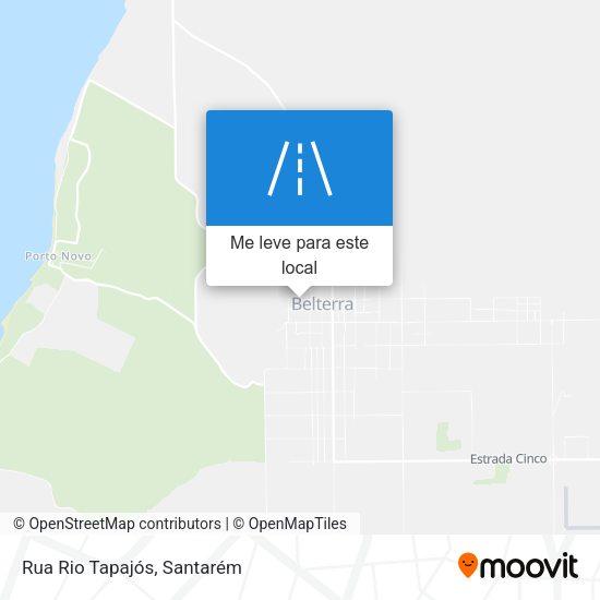 Rua Rio Tapajós mapa