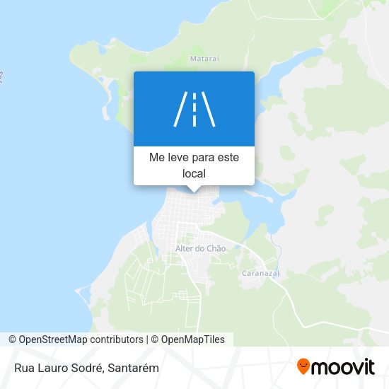 Rua Lauro Sodré mapa