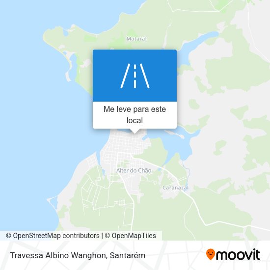 Travessa Albino Wanghon mapa
