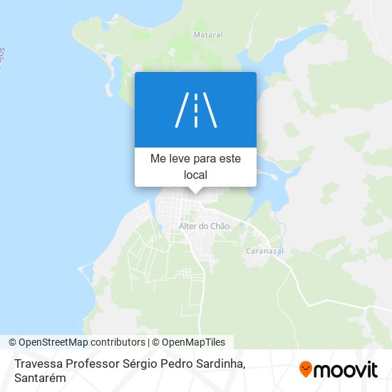 Travessa Professor Sérgio Pedro Sardinha mapa