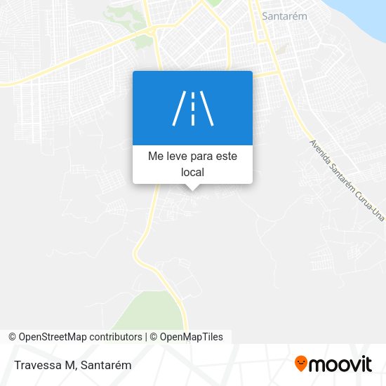 Travessa M mapa