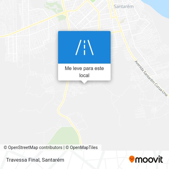 Travessa Final mapa