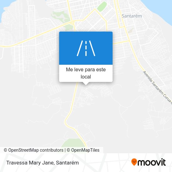Travessa Mary Jane mapa