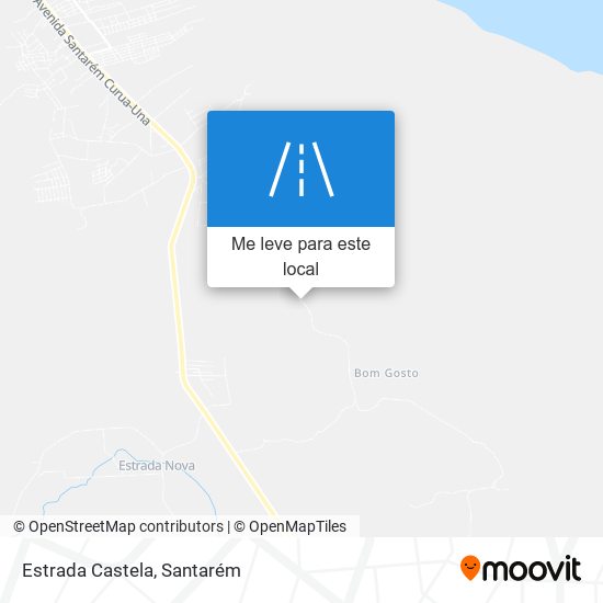 Estrada Castela mapa