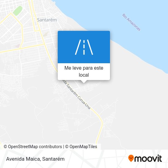 Avenida Maica mapa
