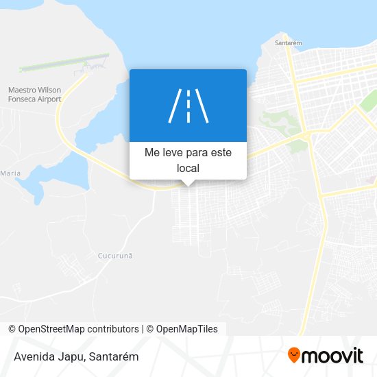 Avenida Japu mapa