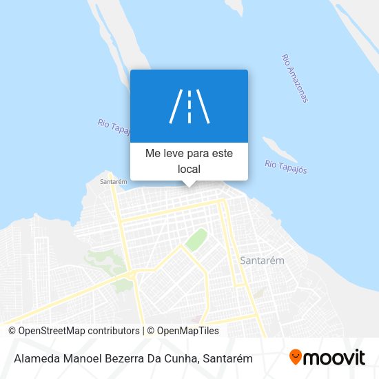 Alameda Manoel Bezerra Da Cunha mapa