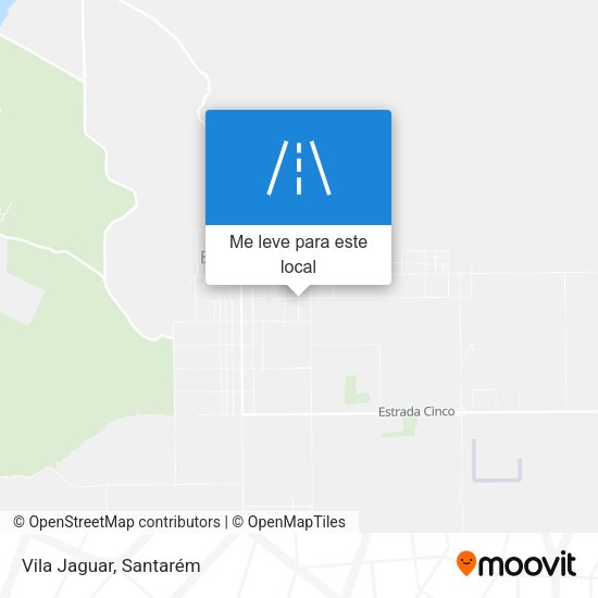 Vila Jaguar mapa