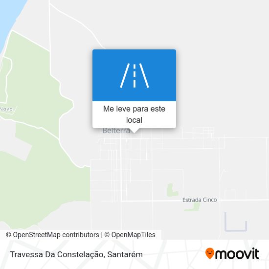 Travessa Da Constelação mapa