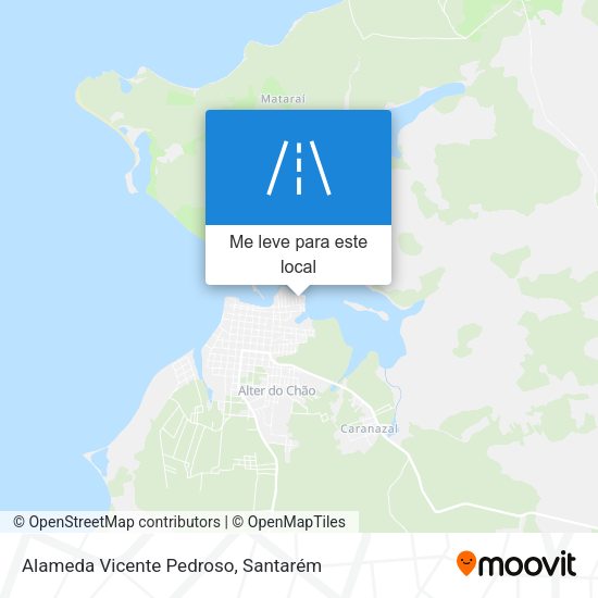 Alameda Vicente Pedroso mapa