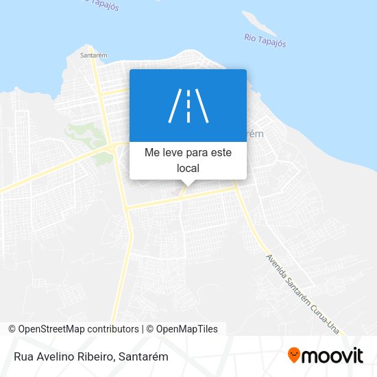 Rua Avelino Ribeiro mapa