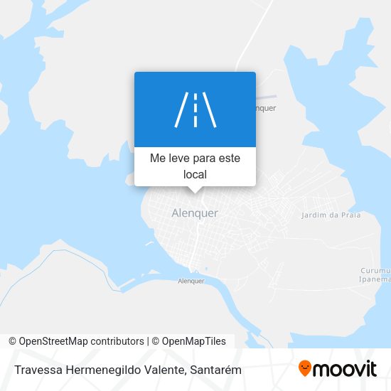 Travessa Hermenegildo Valente mapa
