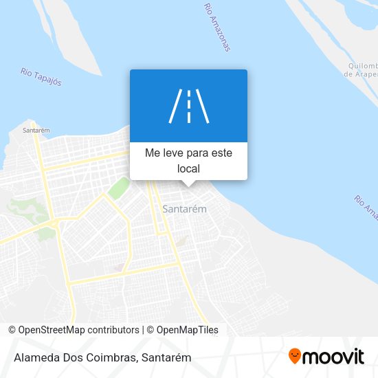 Alameda Dos Coimbras mapa