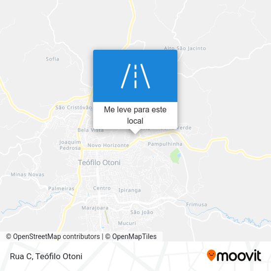 Rua C mapa