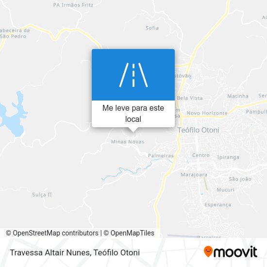 Travessa Altair Nunes mapa