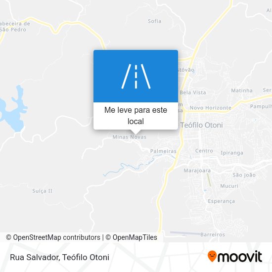 Rua Salvador mapa